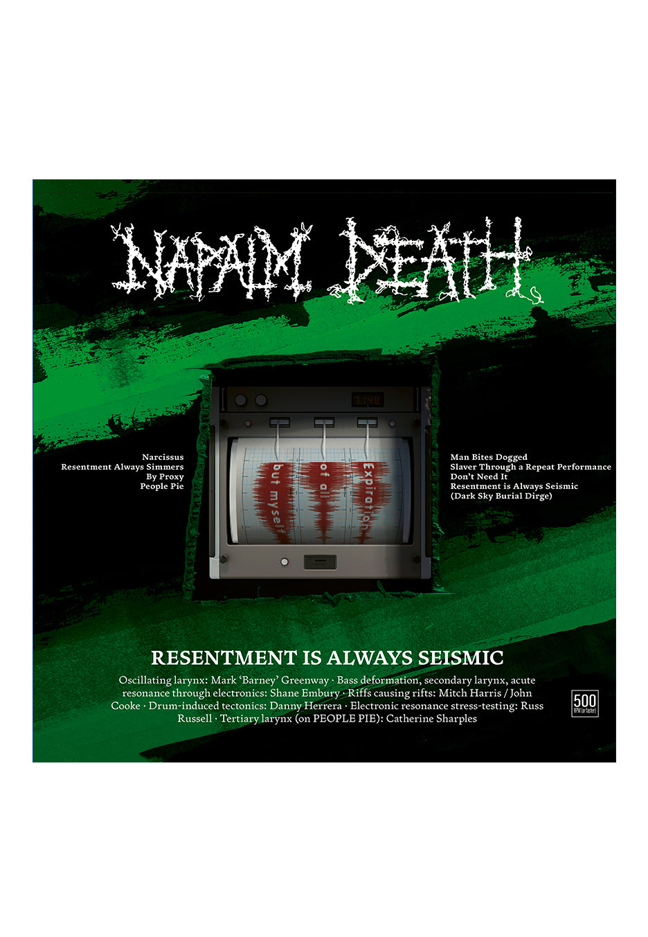 Napalm Death - Resentment Is Always Seismic - A Final Throw Of Throes Ltd. - Digipak CD