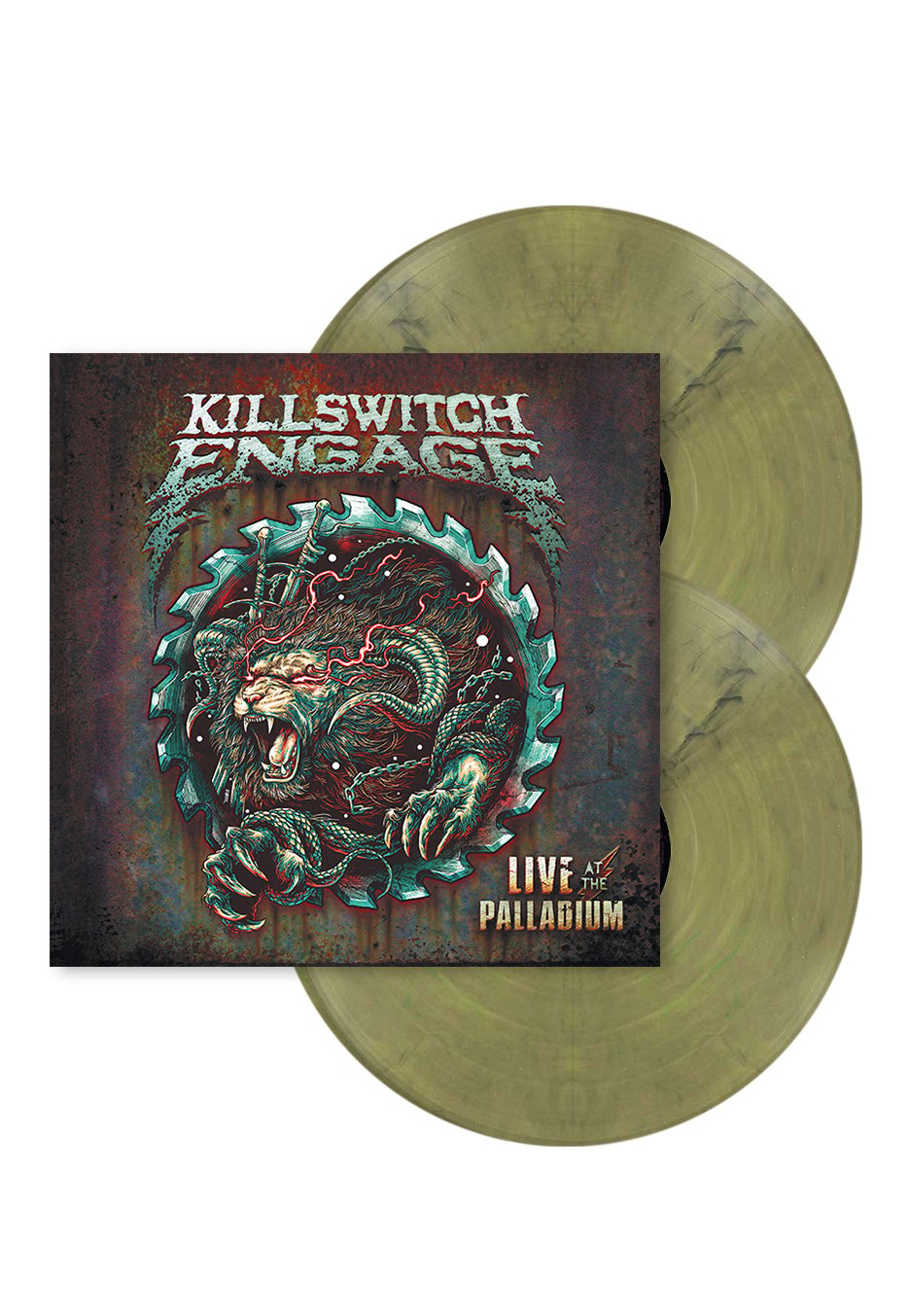 Killswitch Engage - Live At The Palladium Clear Moss Green - Marbled 2 Vinyl