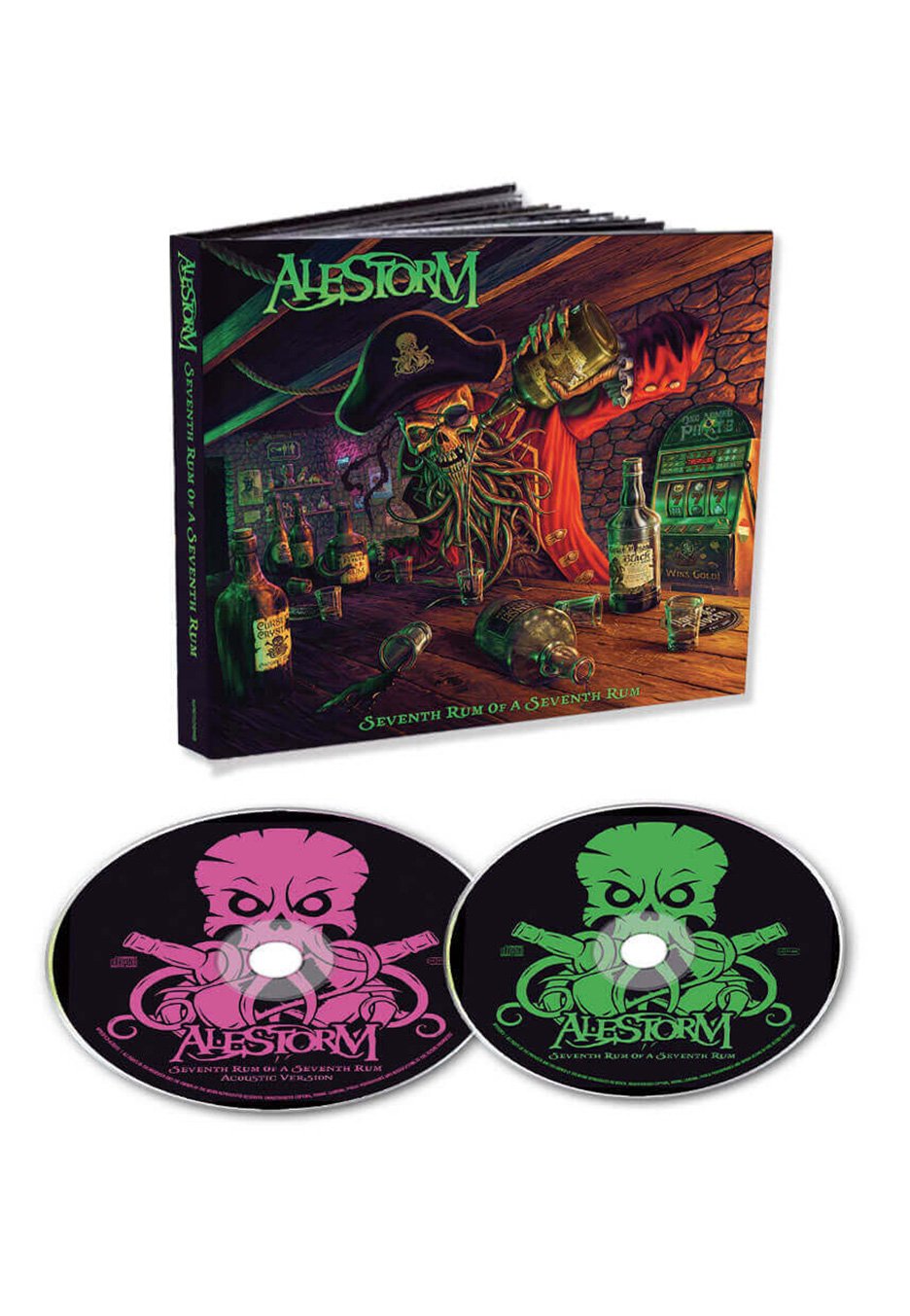 Alestorm - Seventh Rum Of The Seventh Rum - Mediabook 2 CD