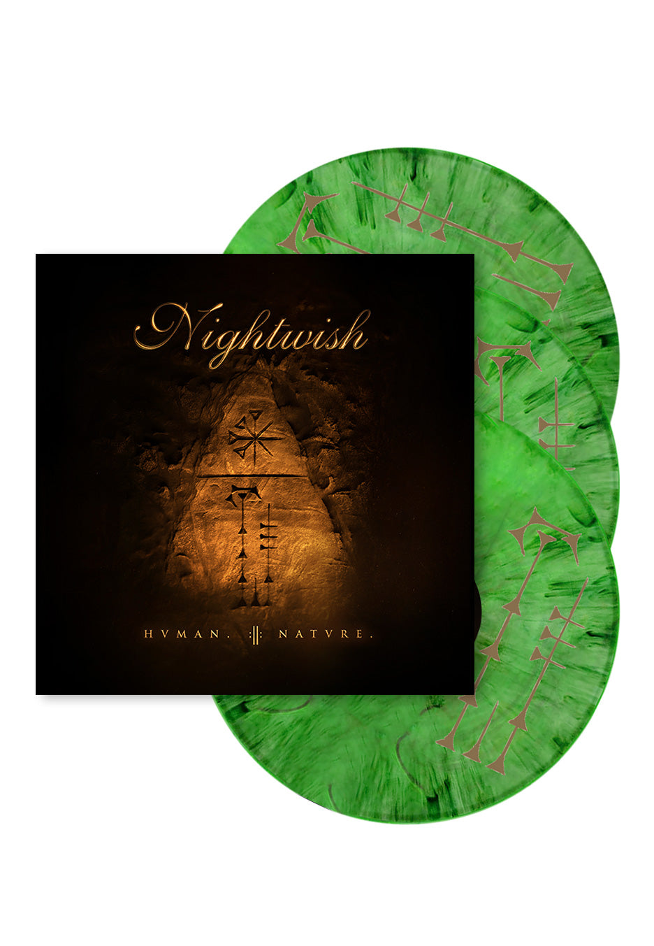 Nightwish - Human. :Ii: Nature. Ltd. Eco - Marbled 3 Vinyl