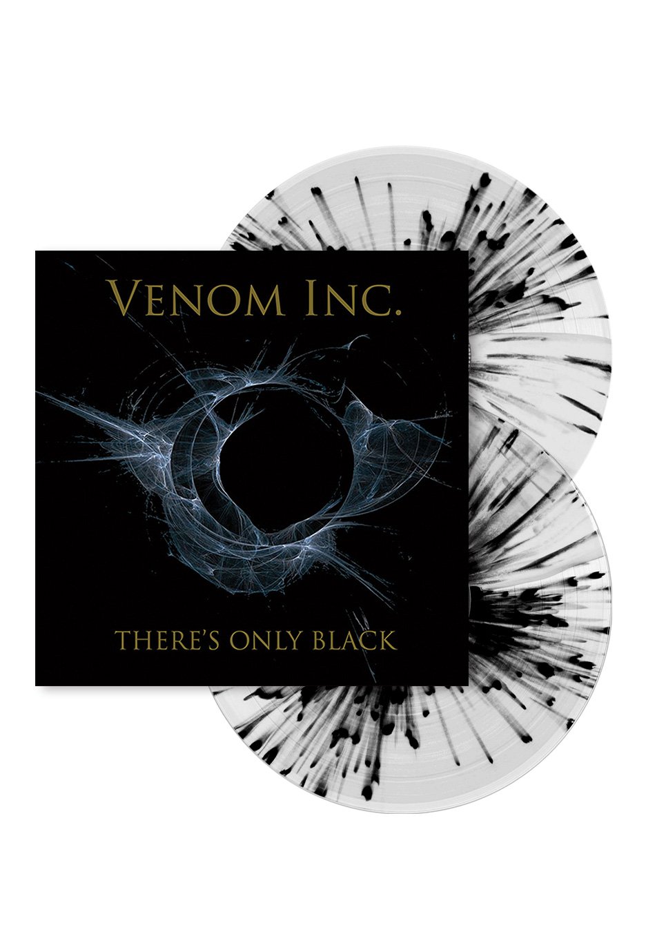 Venom Inc. - There's Only Black Ltd. Clear/Black - Splattered 2 Vinyl