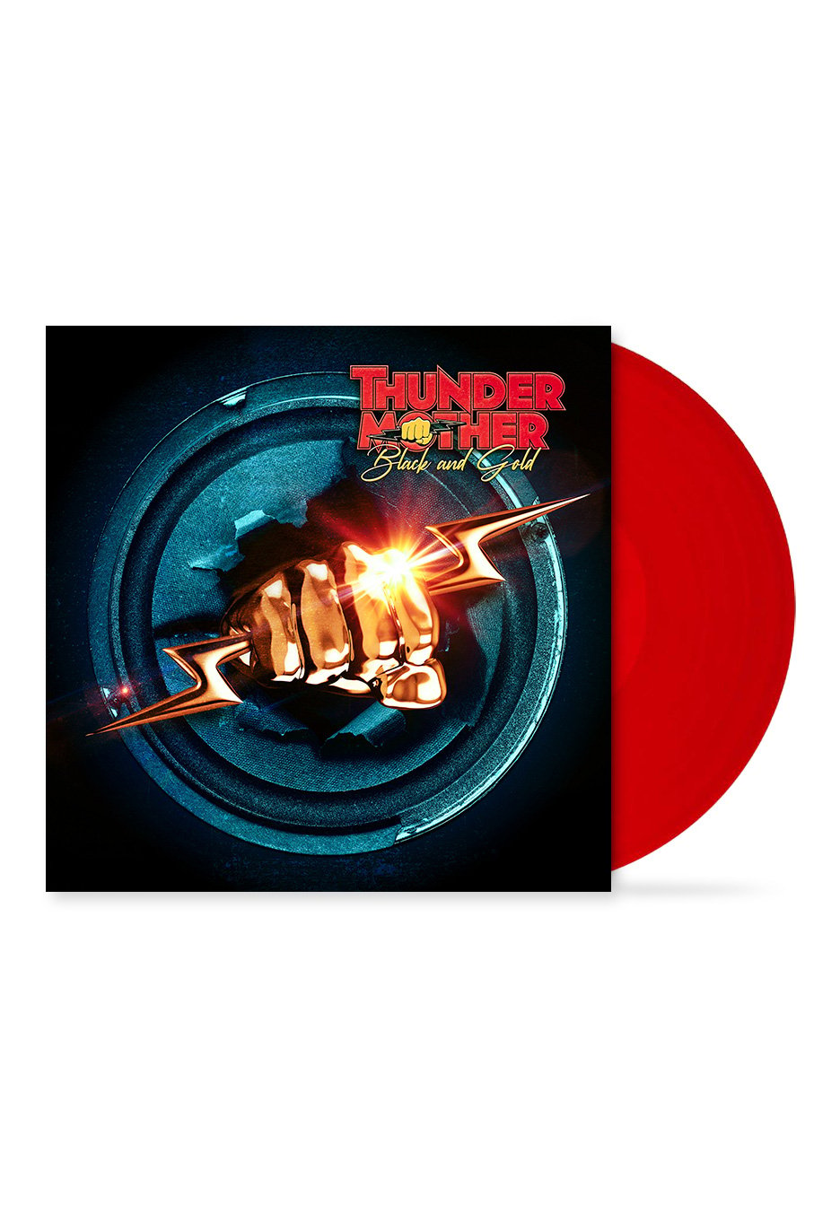 Thundermother - Black And Gold Ltd. Clear Red - Colored Vinyl