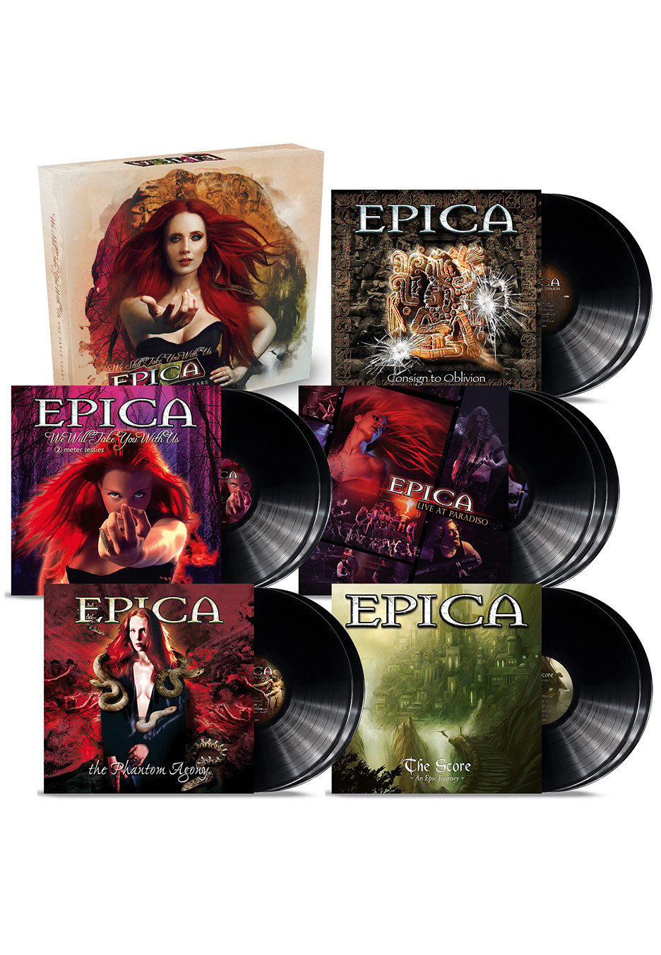 Epica - We Still Take You With Us: The Early Years Ltd. - 11 Vinyl Box