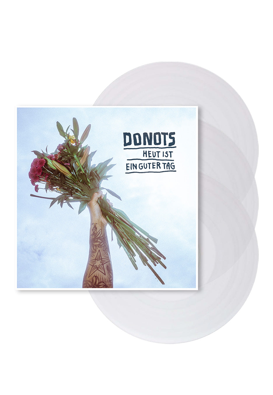 Donots - Heute ist ein guter Tag Ltd. Clear - Colored 3 Vinyl Box