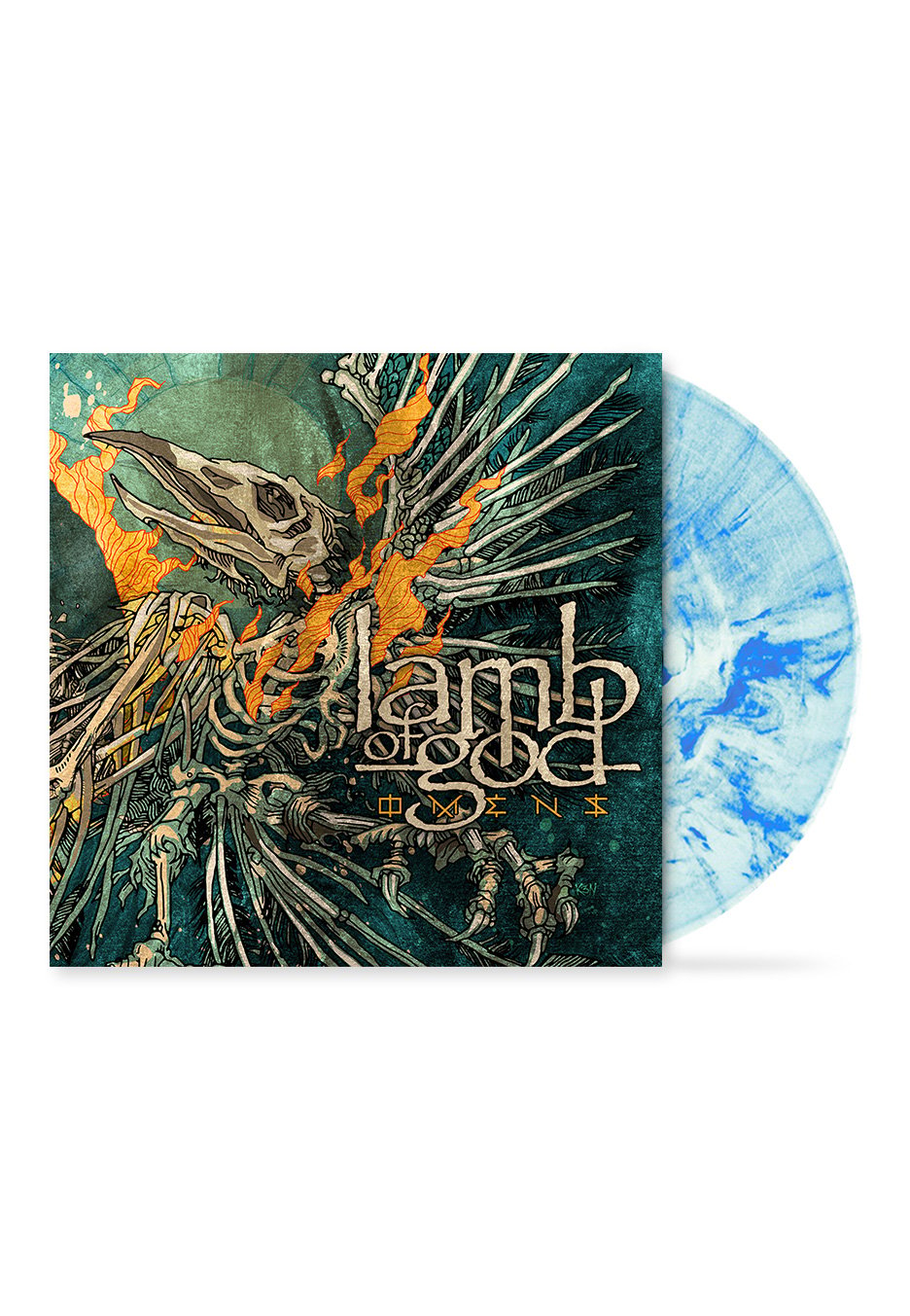 Lamb Of God - Omens Ltd. White + Sky Blue - Marbled Vinyl