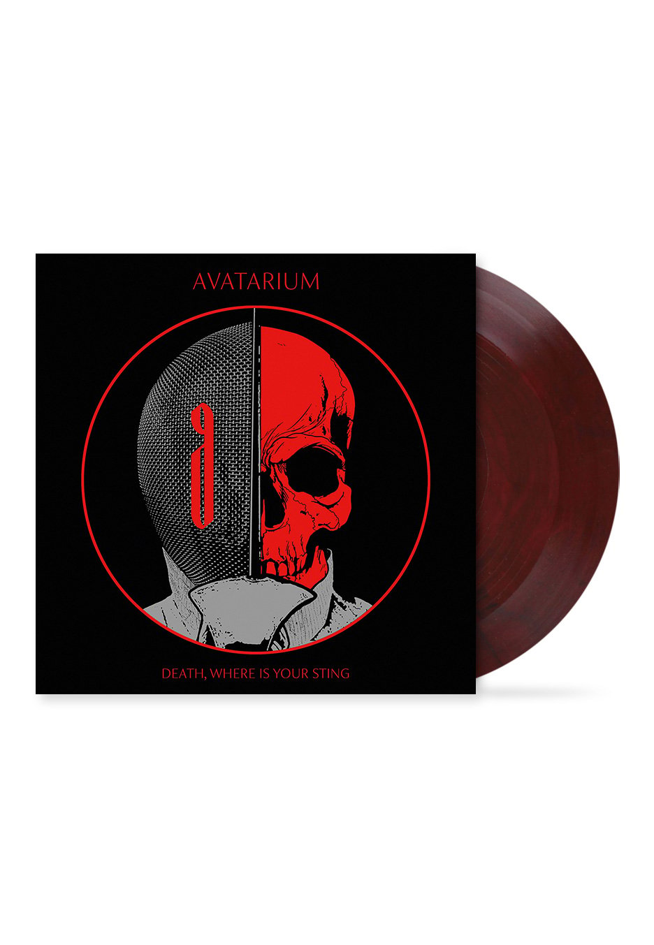 Avatarium - Death, Where Is Your Sting Ltd. Red/Black - Marbled Vinyl + Poster