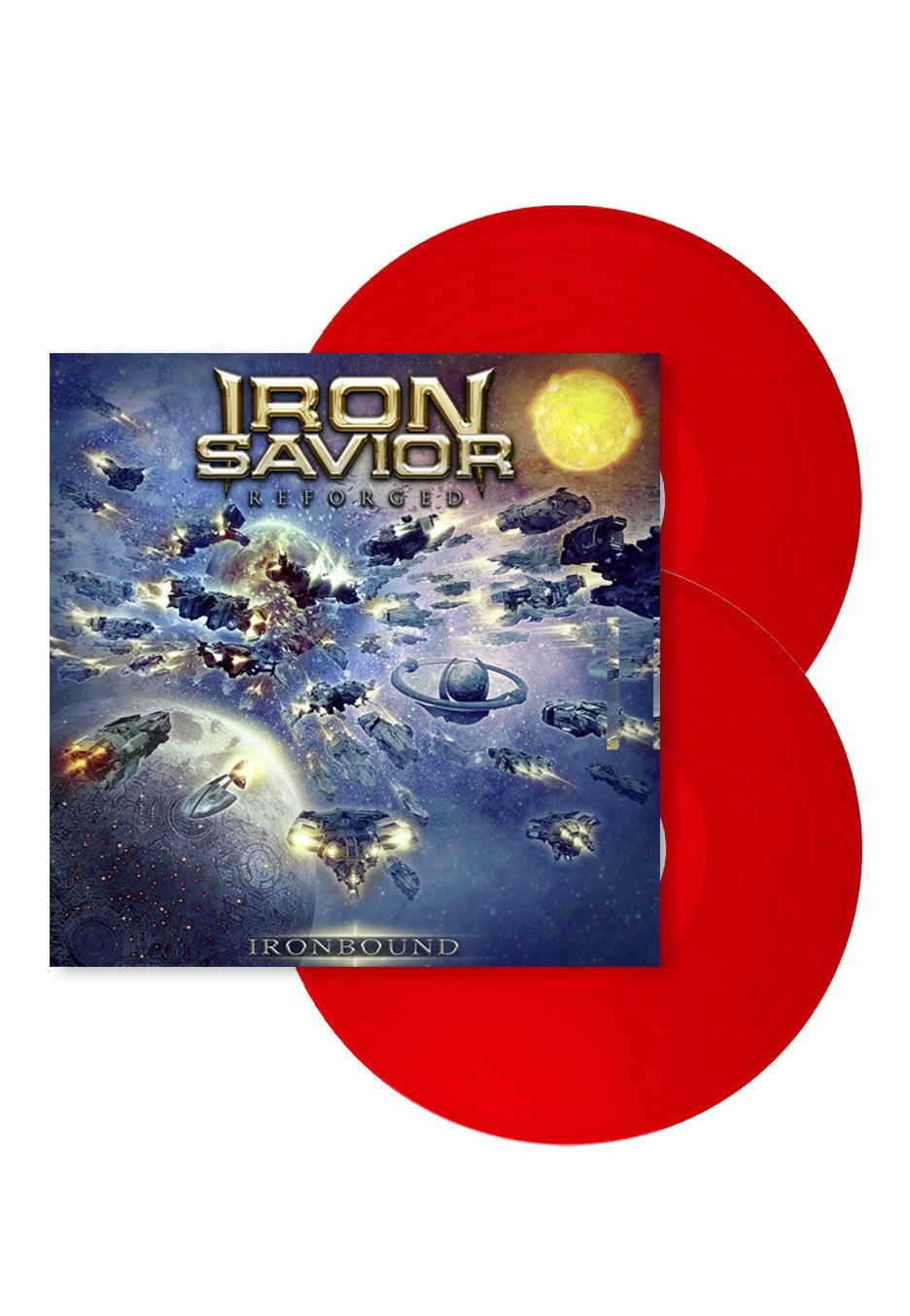 Iron Savior - Reforged Ironbound Vol.2 Clear Red - Colored 2 Vinyl