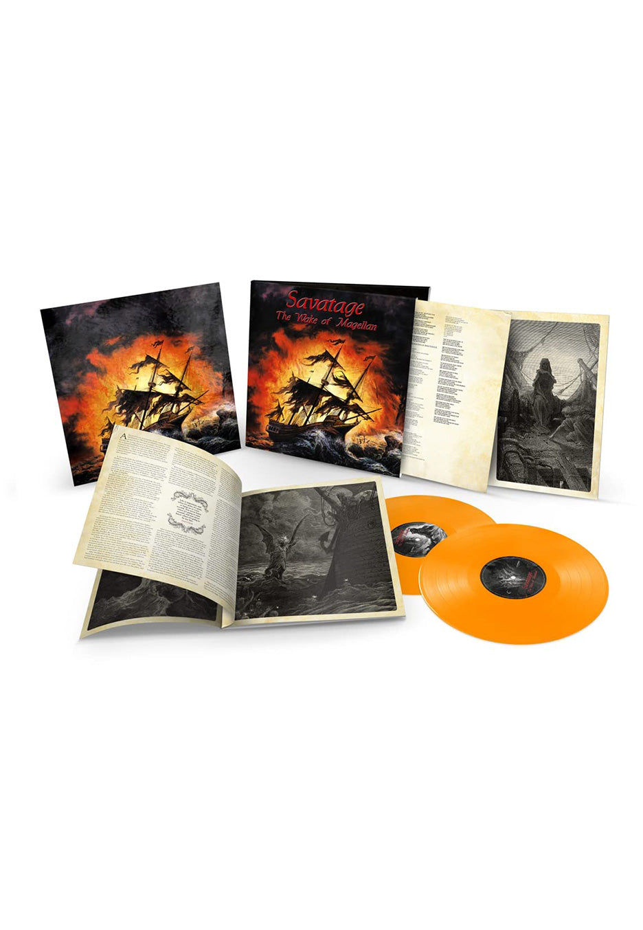 Savatage - The Wake Of Magellan Ltd. Orange - Colored 2 Vinyl