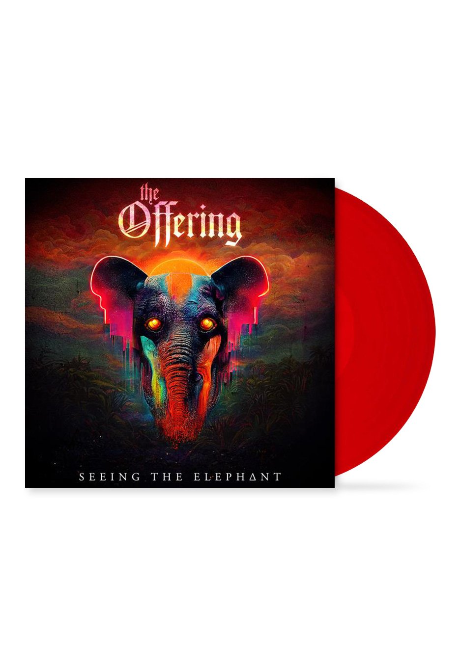 The Offering - Seeing The Elephant Transparent Red - Colored Vinyl