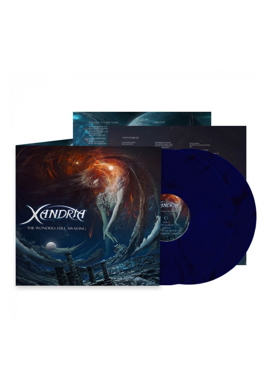 Xandria - The Wonders Still Awaiting Ltd. Blue/Black - Marbled 2 Vinyl