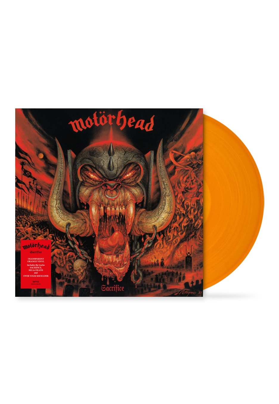 Motörhead - Sacrifice Orange - Colored Vinyl