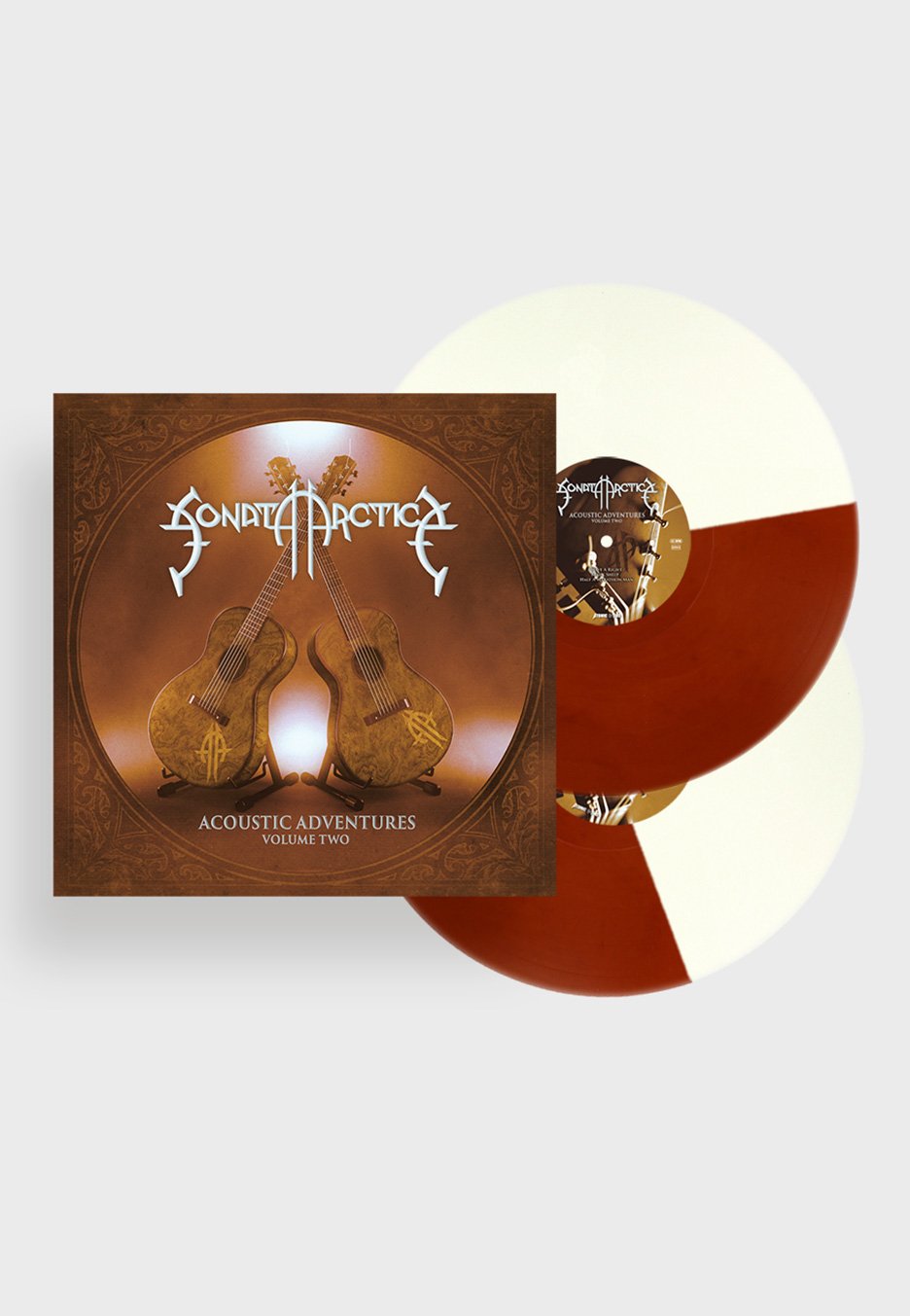 Sonata Arctica - Acoustic Adventures: Volume Two Brown/White Split - Colored 2 Vinyl