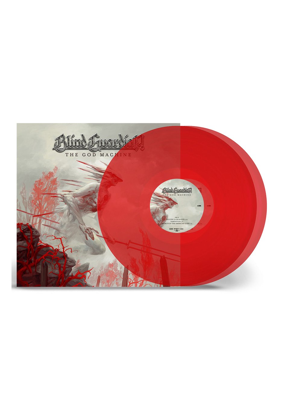 Blind Guardian - The God Machine Ltd. Transparent Red - Colored 2 Vinyl