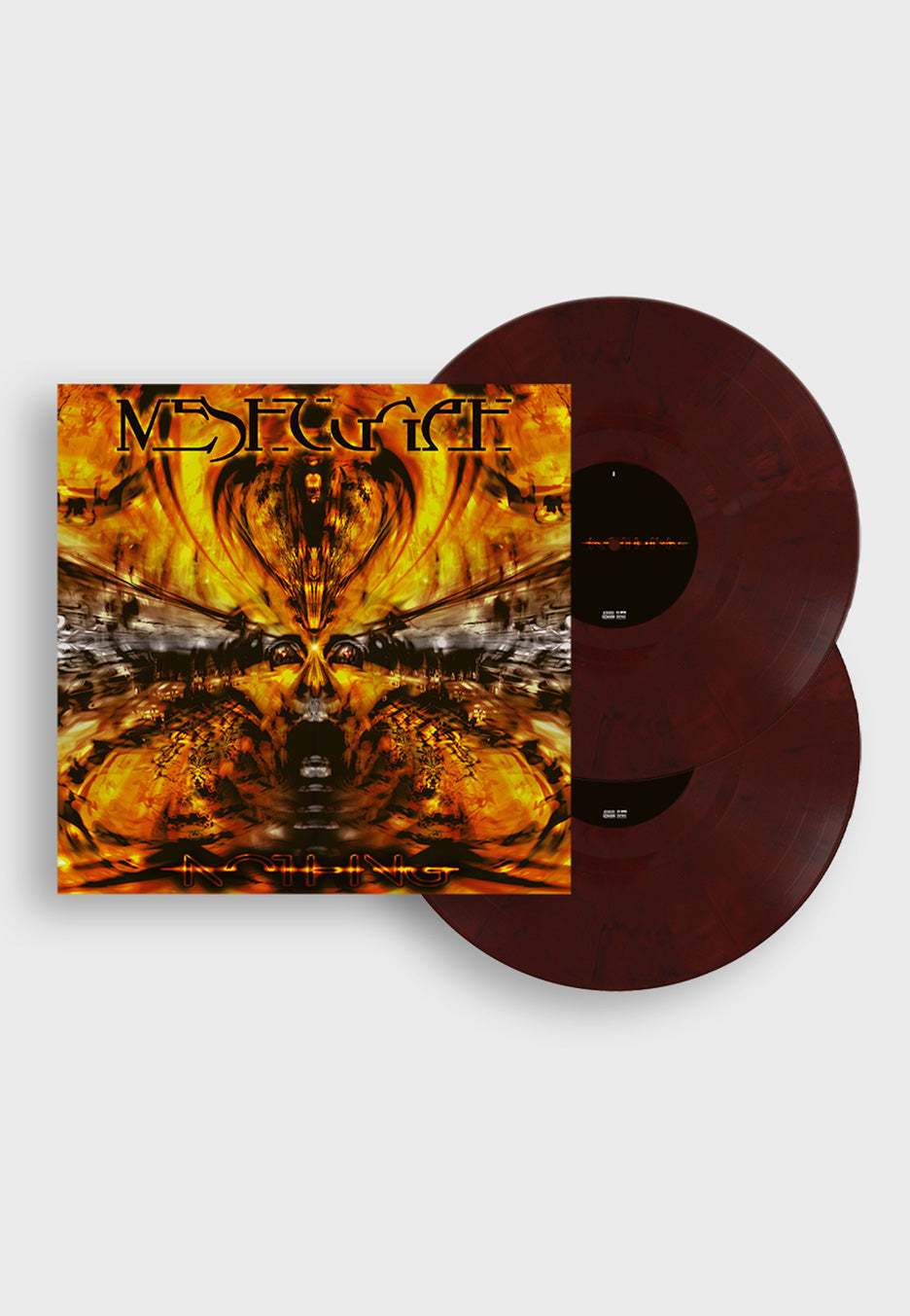 Meshuggah - Nothing Red/Black - Marbled 2 Vinyl | Neutral-Image