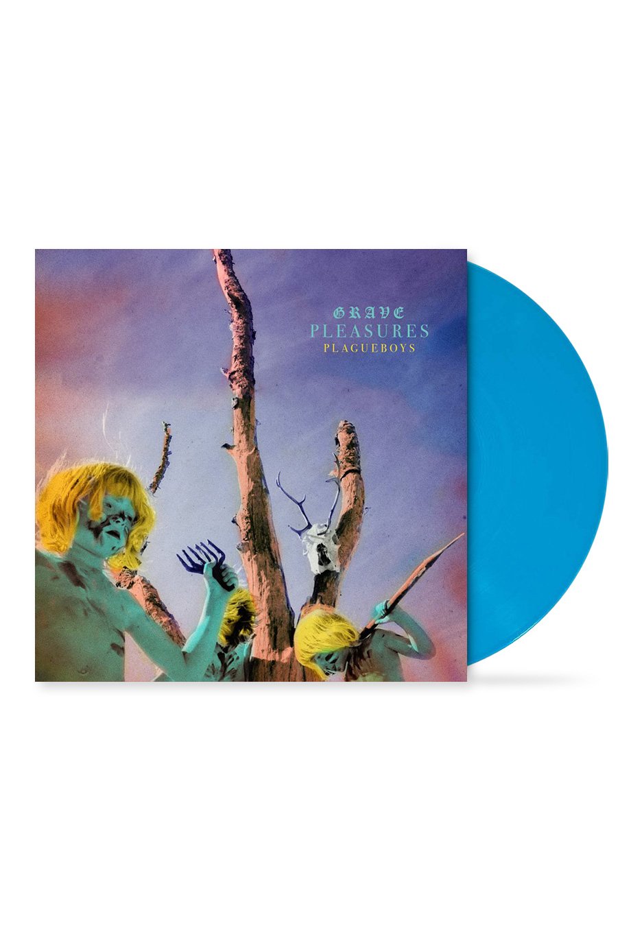 Grave Pleasures - Plagueboys Ltd. Transparent Blue - Colored Vinyl
