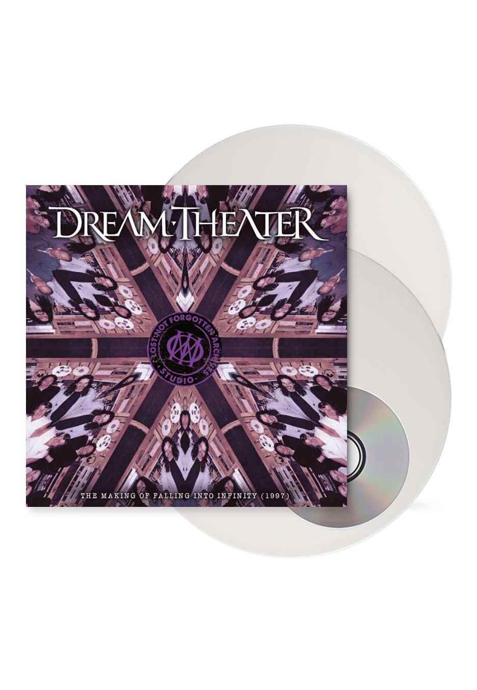 Dream Theater - Lost Not Forgotten Archives: The Making of Falling Into Infinity (1997) White - Colored 2 Vinyl + CD 