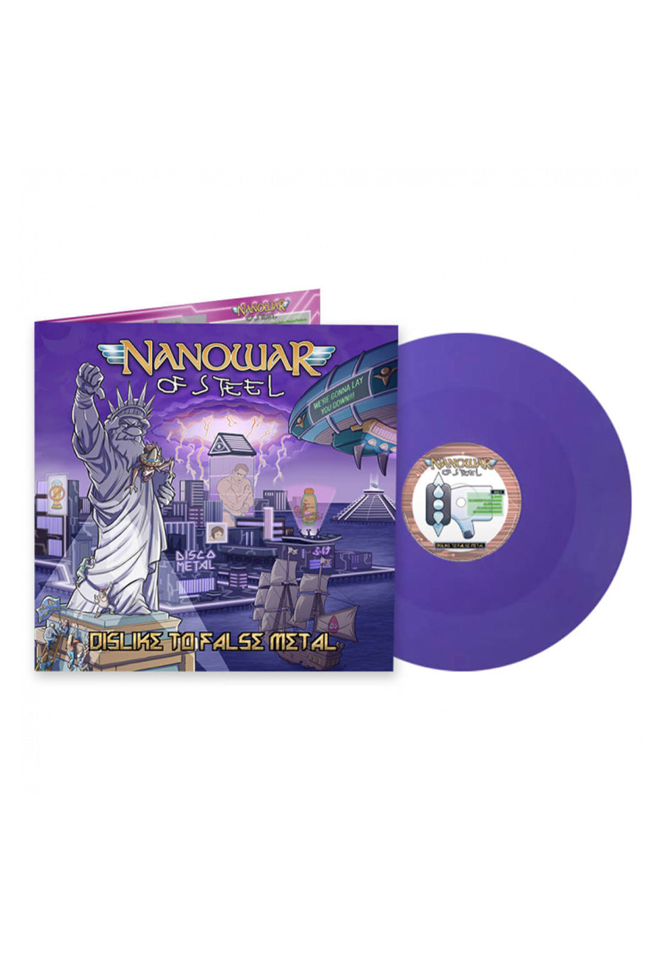 Nanowar Of Steel - Dislike To False Metal Purple - Colored Vinyl