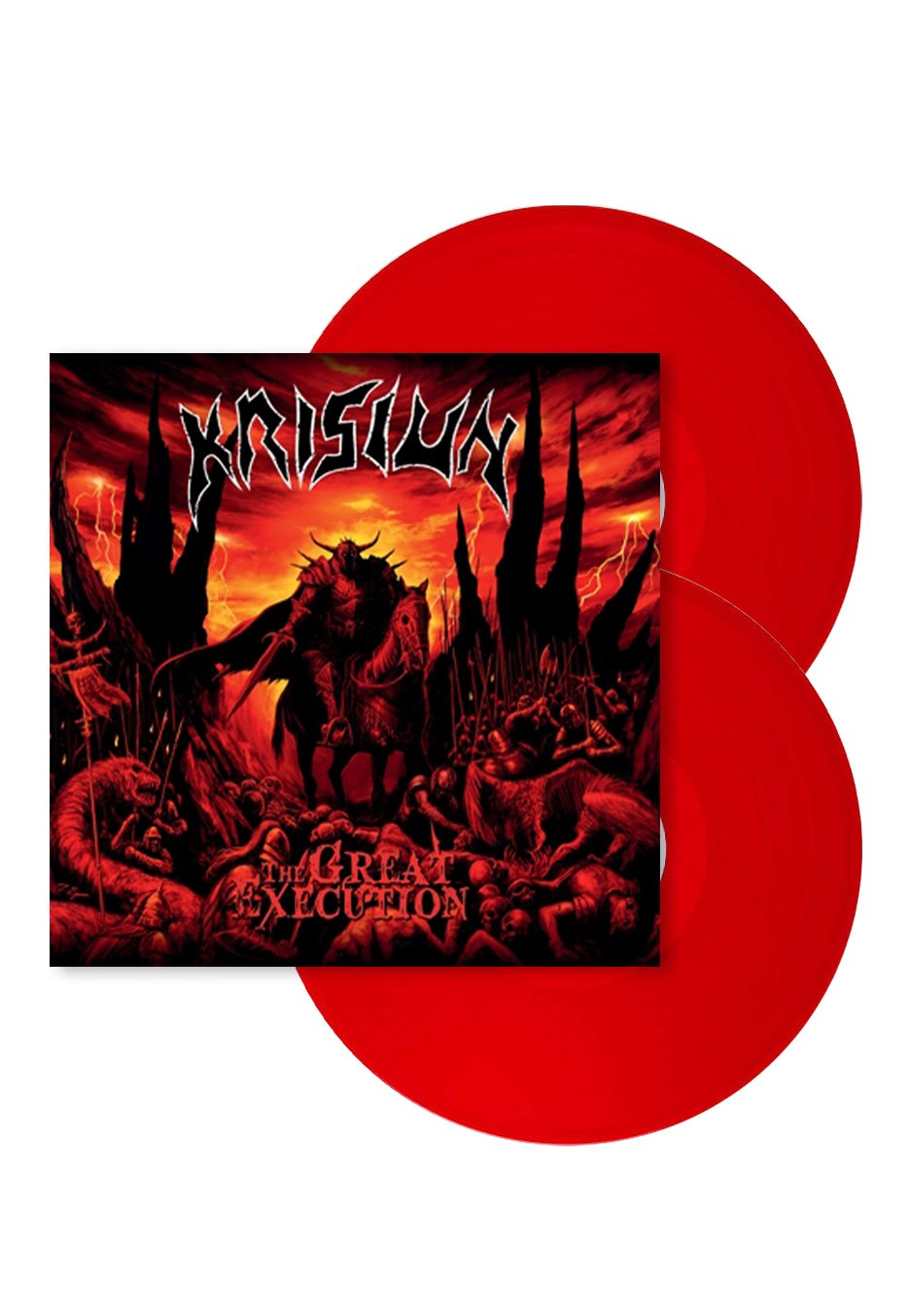 Krisiun - The Great Execution Red - Colored 2 Vinyl