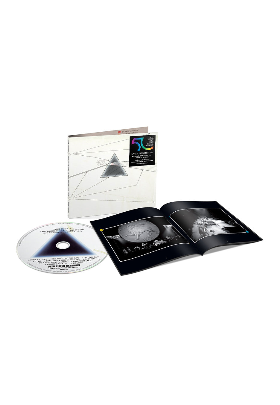 Pink Floyd - The Dark Side Of The Moon: Live At Wembley 1975 (2023 Master) - Digipak CD