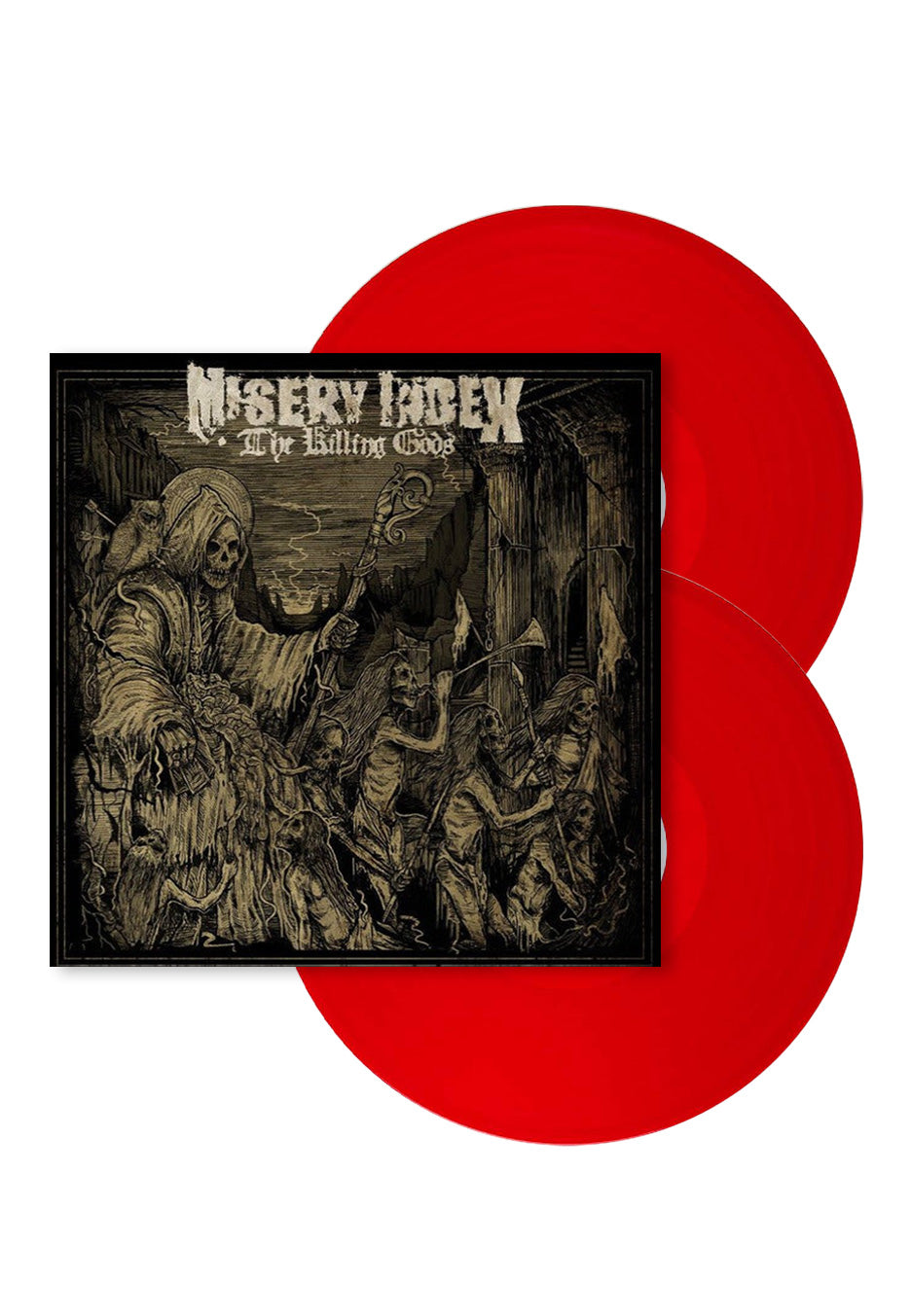 Misery Index - The Killing Gods Red - Colored 2 Vinyl