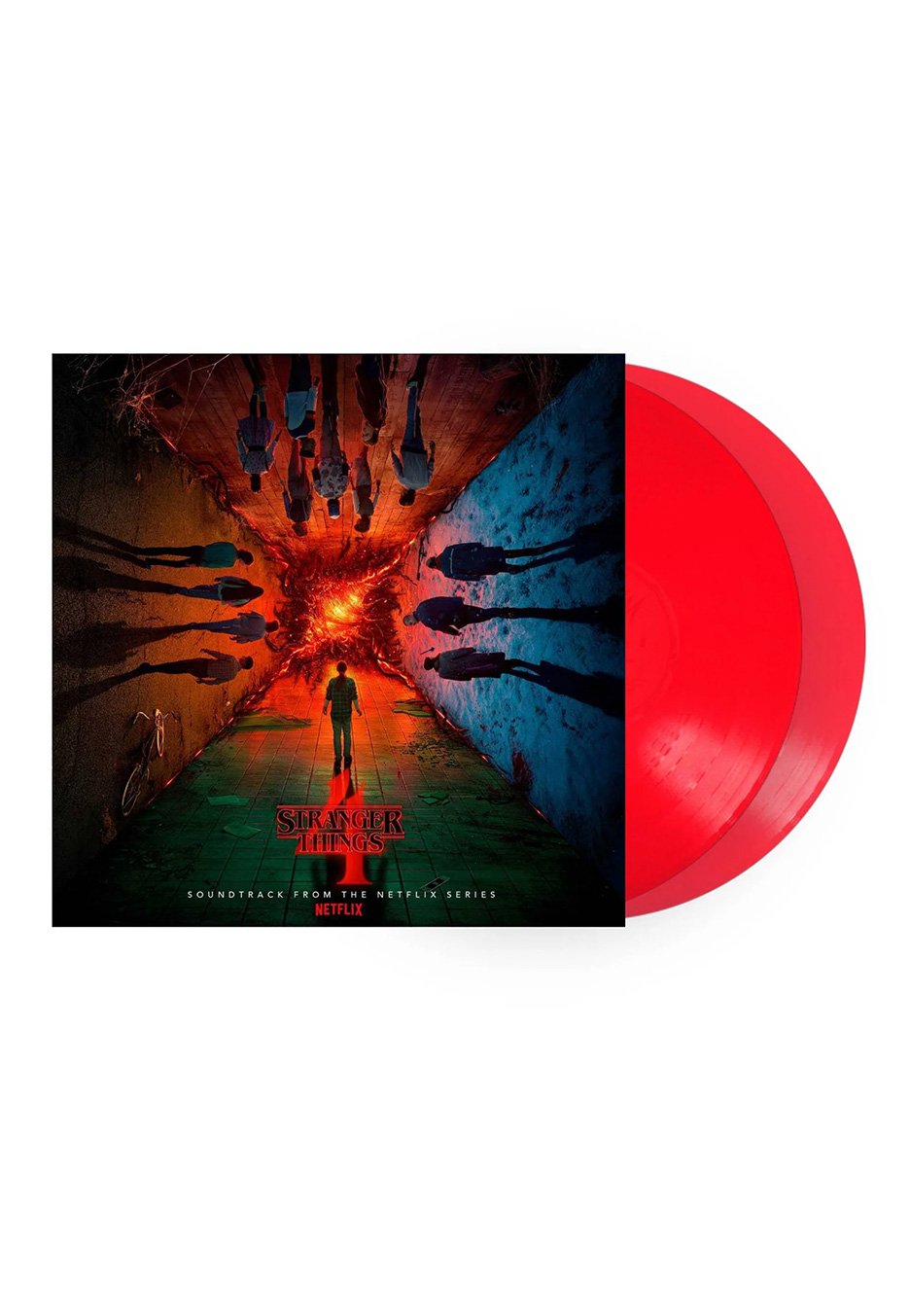 Stranger Things - Stranger Things Season 4 OST Transparent Red - Colored 2 Vinyl