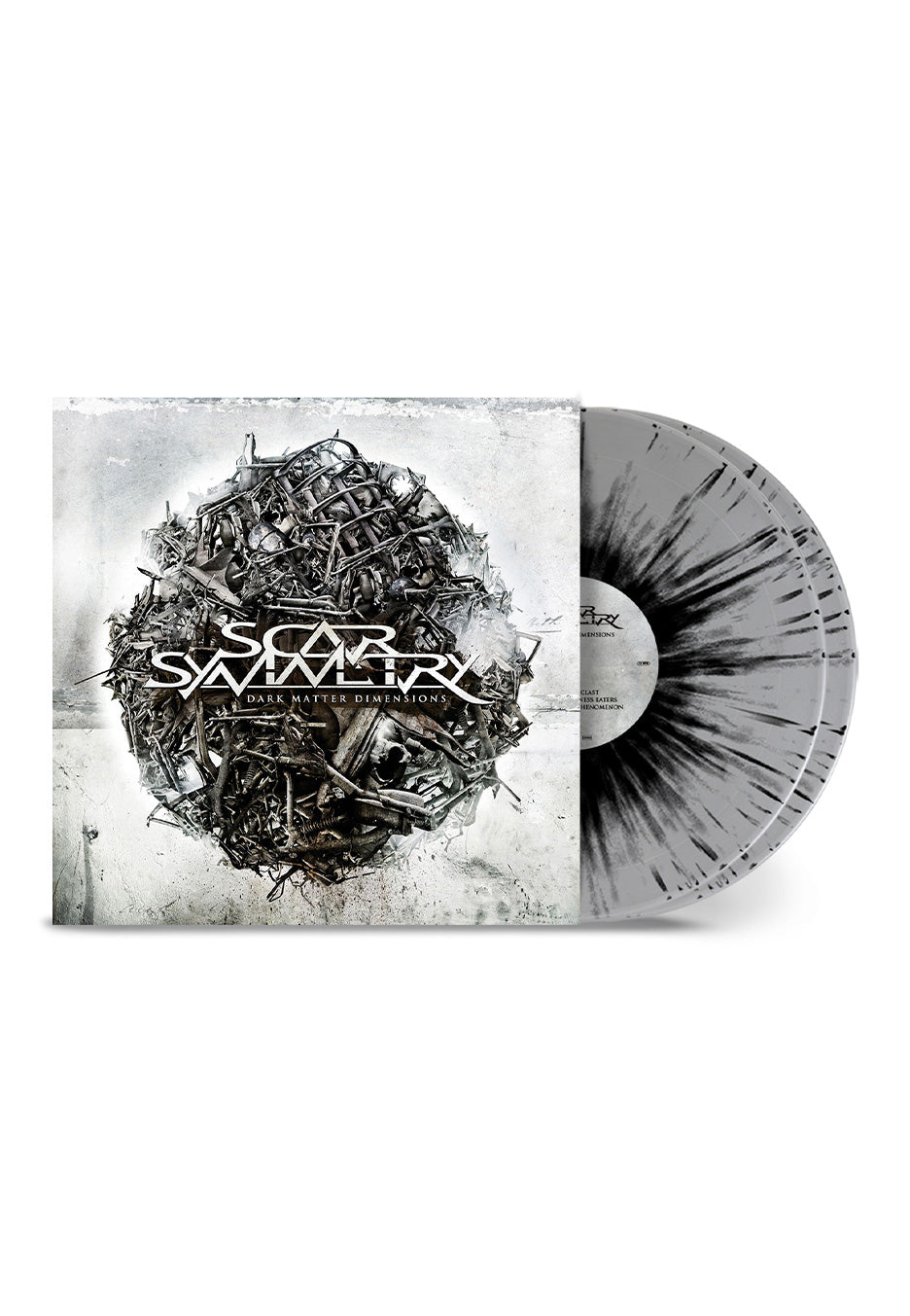 Scar Symmetry - Dark Matter Dimensions Ltd. Grey/Black - Splattered 2 Vinyl