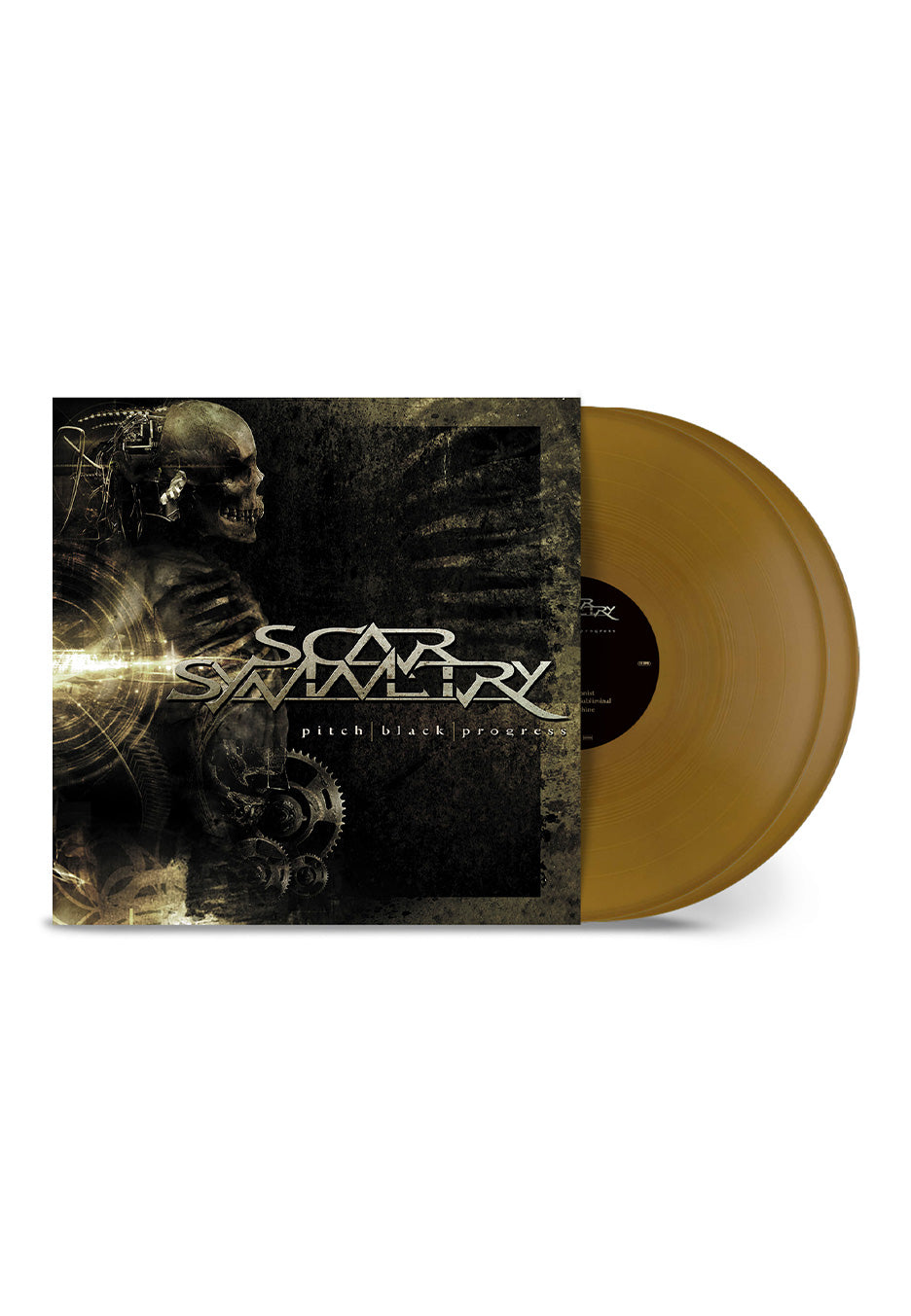 Scar Symmetry - Pitch Black Progress Ltd. Gold - Colored 2 Vinyl