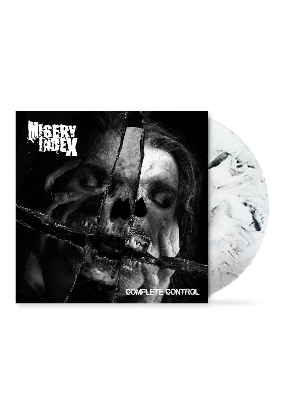 Misery Index - Complete Control Clear/Black - Marvled Vinyl