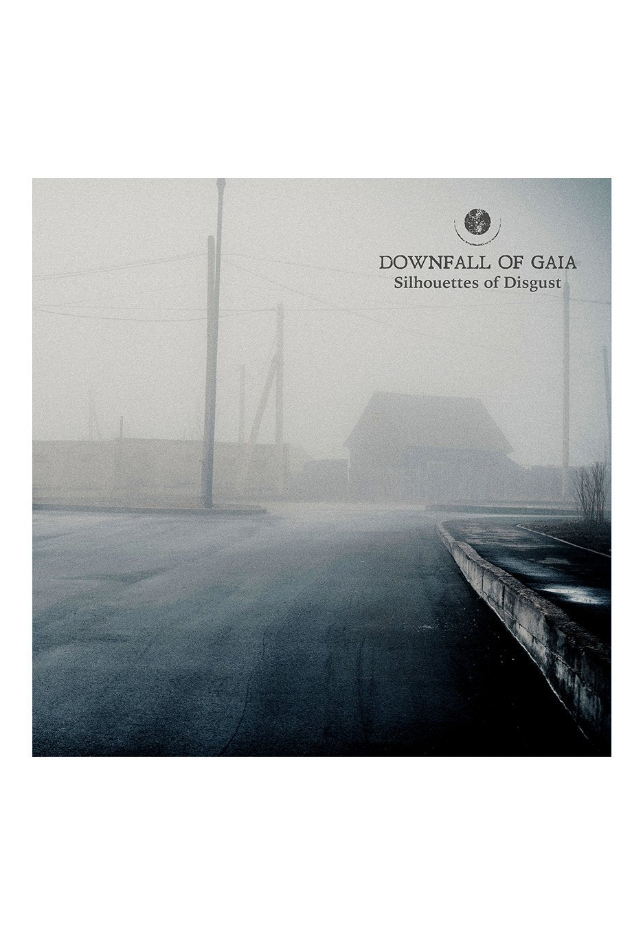 Downfall Of Gaia - Silhouettes Of Disgust Ltd. Blue Green - Marbled Vinyl