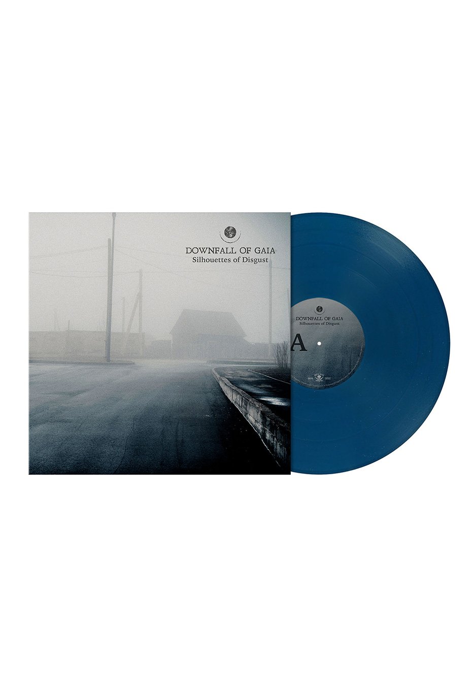 Downfall Of Gaia - Silhouettes Of Disgust Ltd. Blue Green - Marbled Vinyl