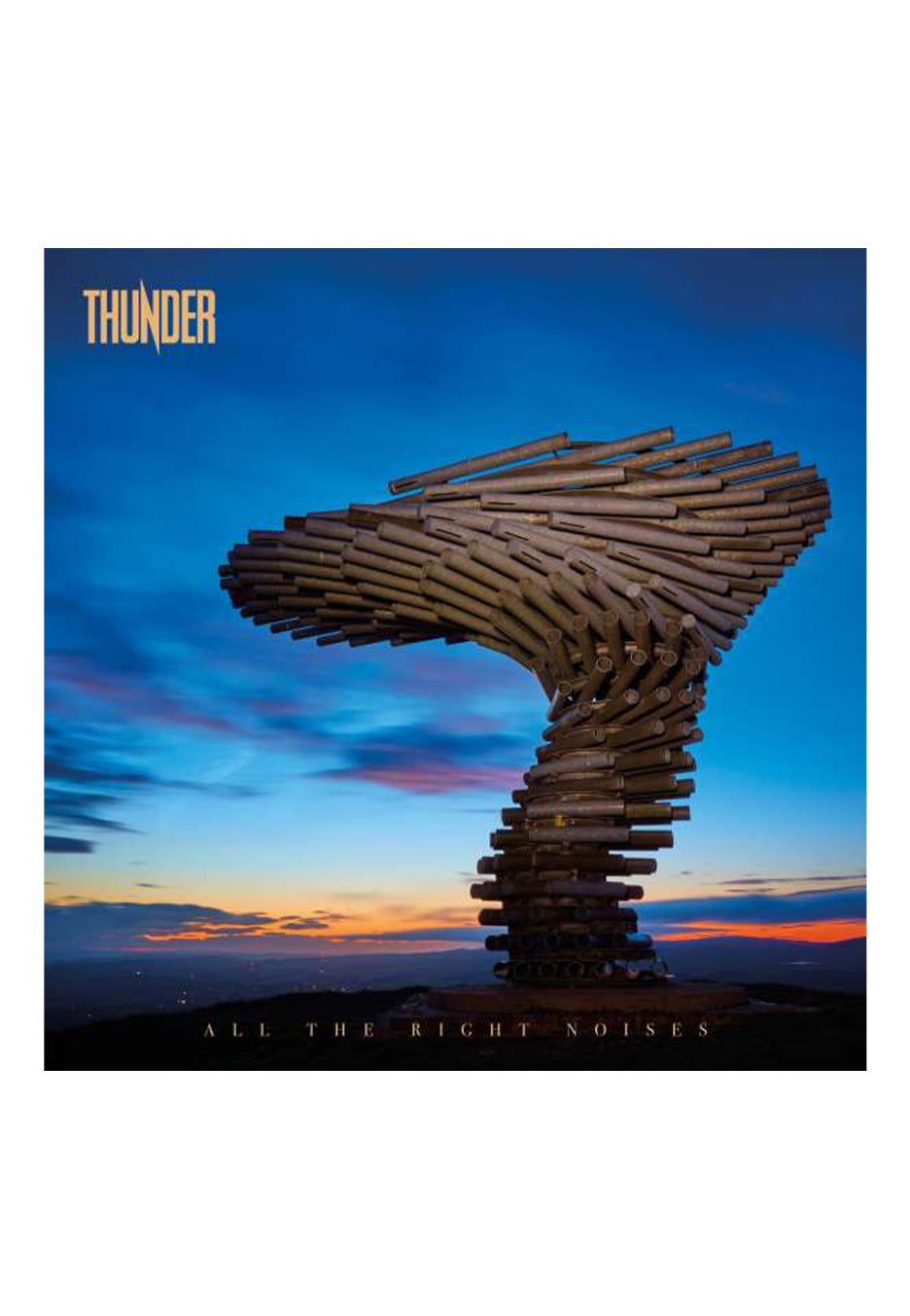 Thunder - All The Right Noises (Deluxe Edition) Orange/Blue Galaxy - Colored 2 Vinyl