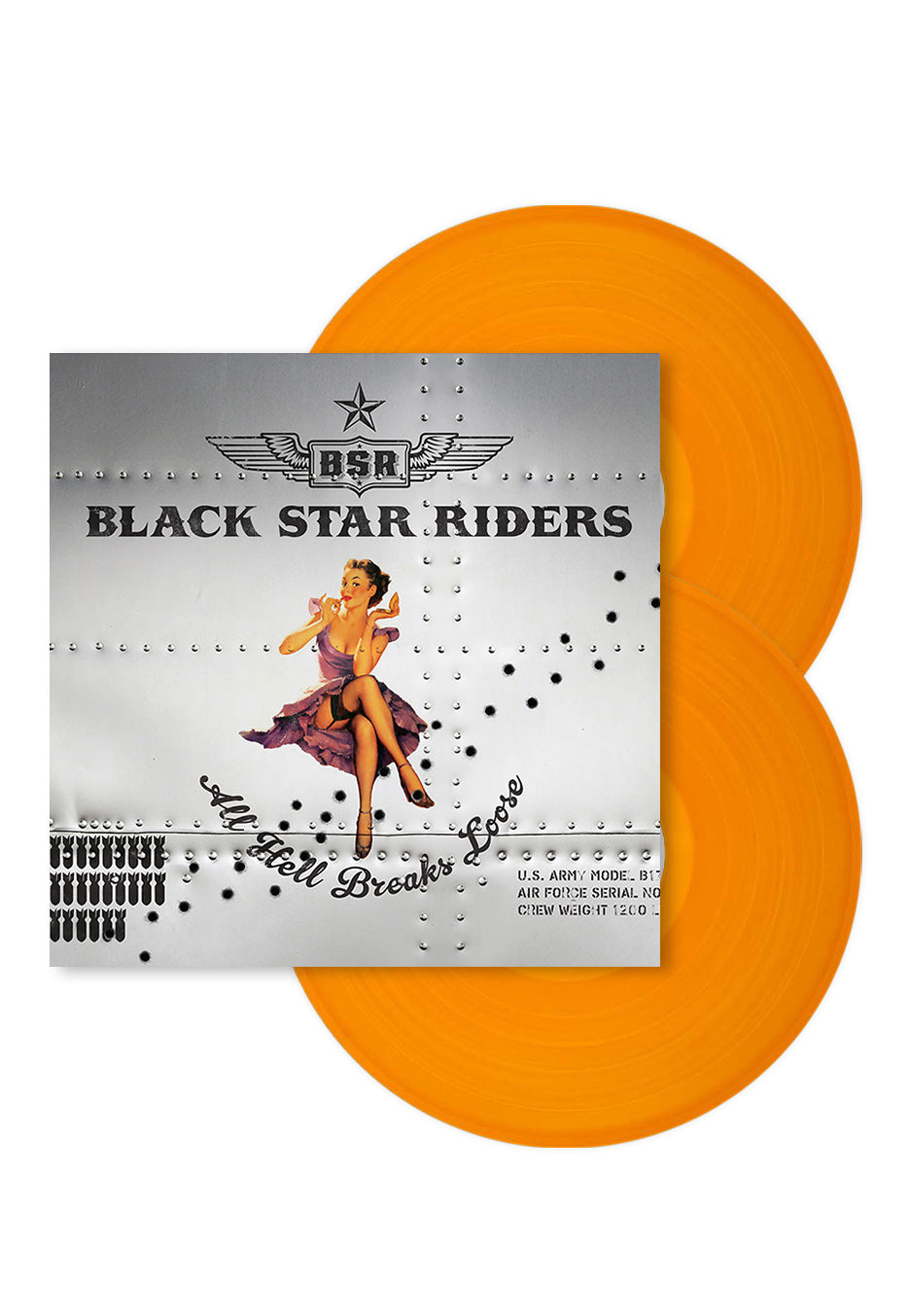 Black Star Riders - All Hell Breaks Loose (10 Year Anniversary) Ltd. Orange - Colored 2 Vinyl
