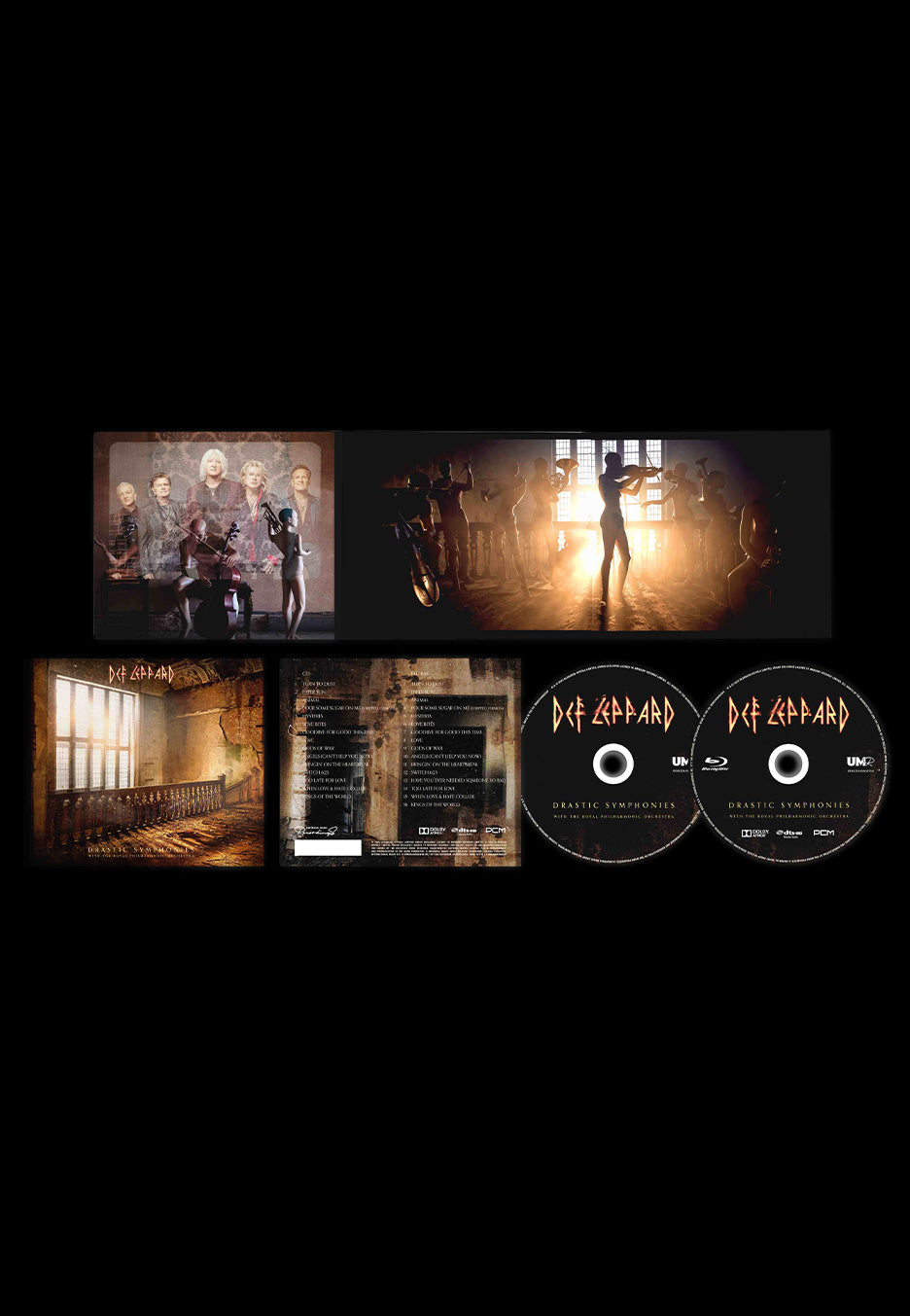 Def Leppard - Drastic Symphonies - CD + Blu Ray