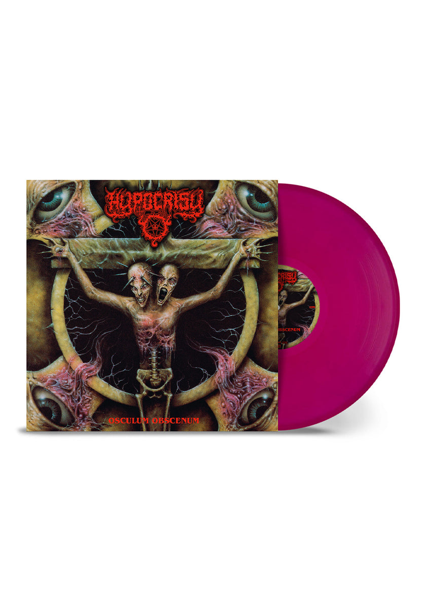 デスメタル Hypocrisy Osculum Obscenuヘヴィメタル Hypocrisy - Osculum Obscenum (Reissue 2023) Ltd. Purple - Colored Viny