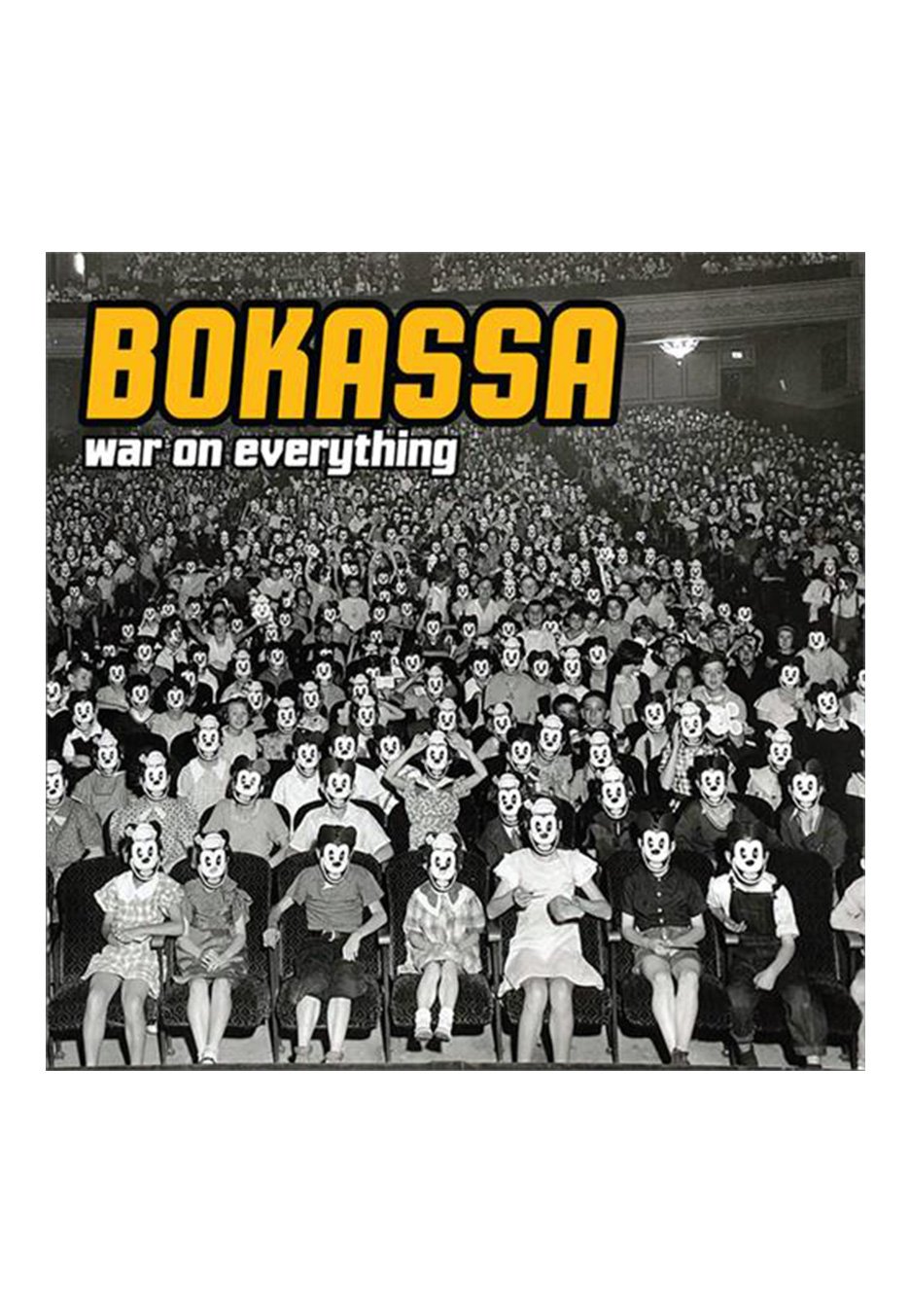 Bokassa - War On Everything Ltd. Clear Red/Black - Splattered Vinyl