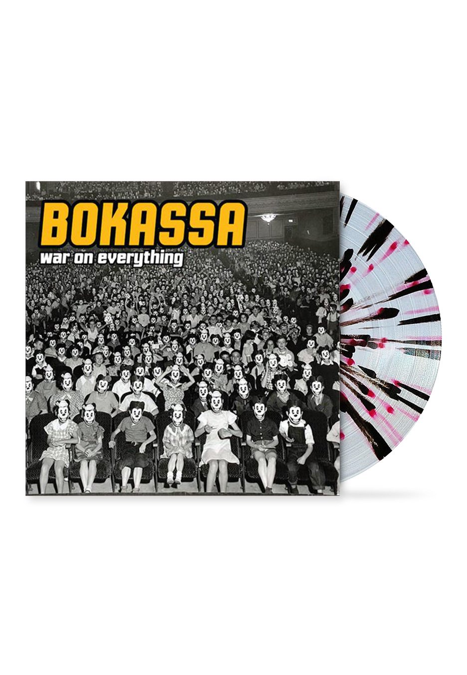 Bokassa - War On Everything Ltd. Clear Red/Black - Splattered Vinyl