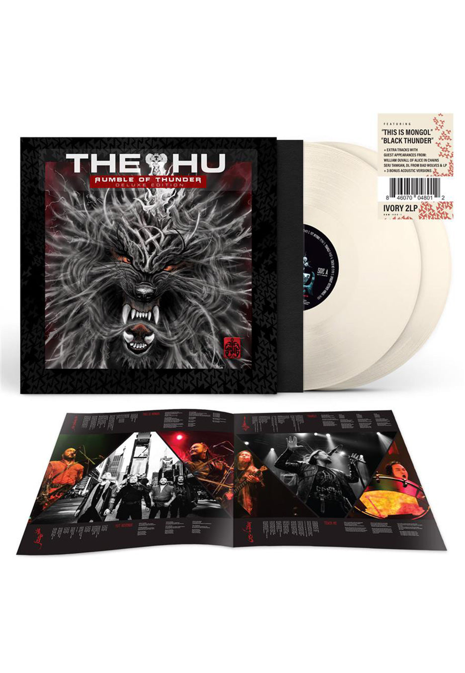 The HU - Rumble Of Thunder (Deluxe Edition) Ivory - Colored 2 Vinyl
