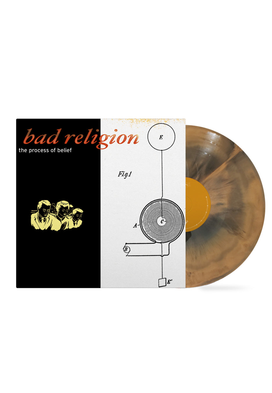 Bad Religion - Process Of Belief (20th Anniversary) Orange/Black Galaxy - Colored Vinyl | Neutral-Image