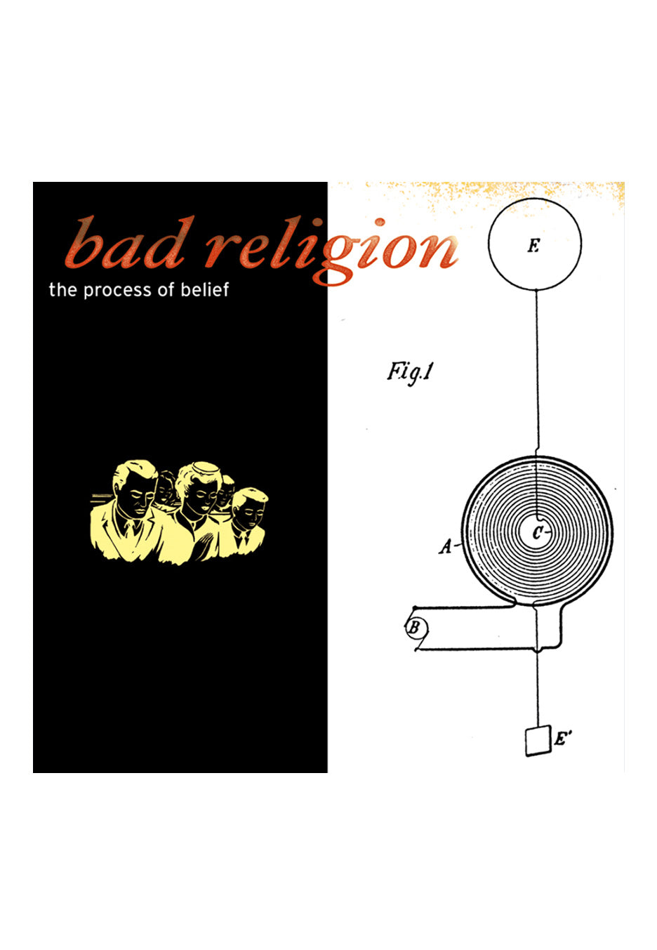 Bad Religion - Process Of Belief (20th Anniversary) Orange/Black Galaxy - Colored Vinyl | Neutral-Image