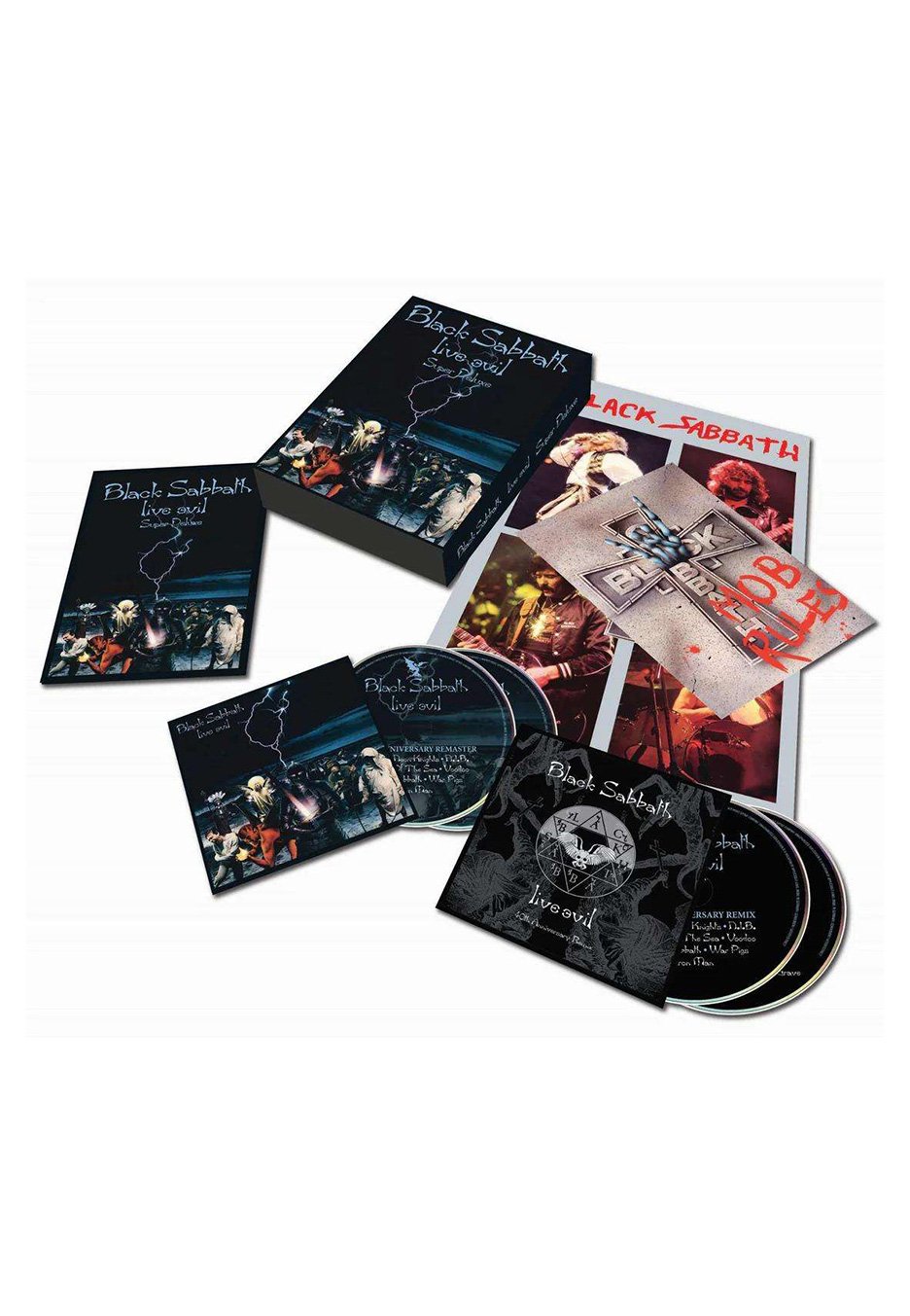 Black Sabbath - Live Evil (Super Deluxe 40th Anniversary Edition) - 4 CD