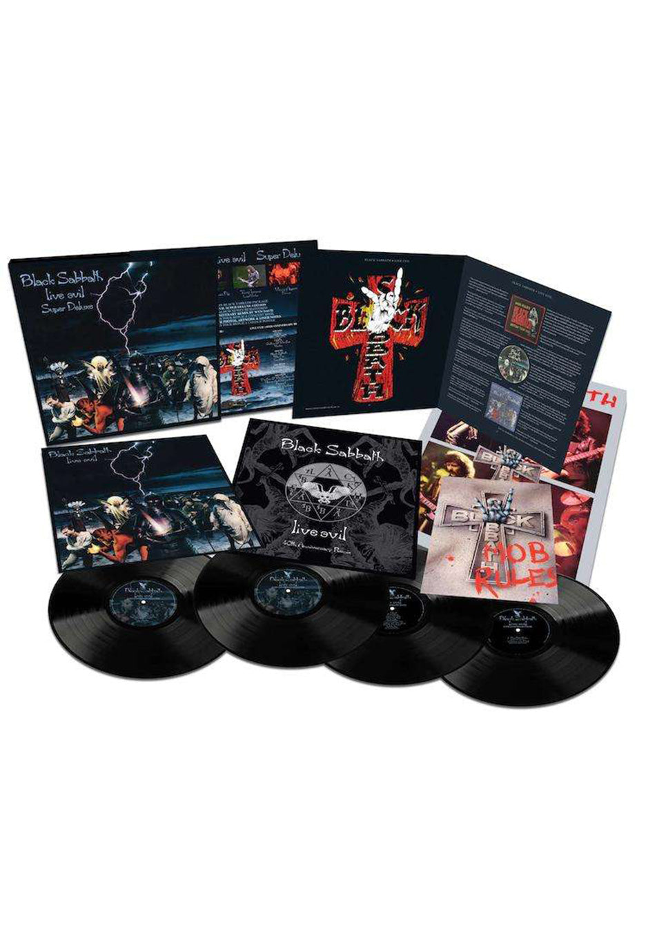 Black Sabbath - Live Evil (Super Deluxe 40th Anniversary Edition) - 4 Vinyl