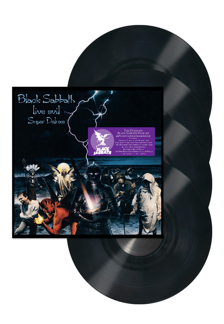 Black Sabbath - Live Evil (Super Deluxe 40th Anniversary Edition) - 4 Vinyl