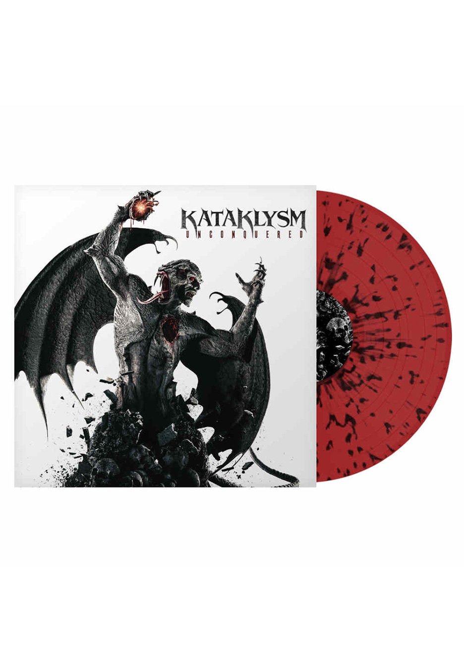 Kataklysm - Unconquered Ltd. Red & Black - Splattered Vinyl