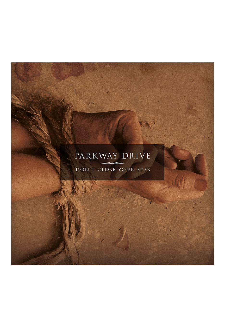 Parkway Drive - Don't Close Your Eyes Clear w/ White & Brown - Splattered Vinyl
