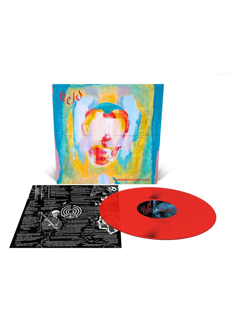 Geld - Currency Castration Blood Red - Colored Vinyl