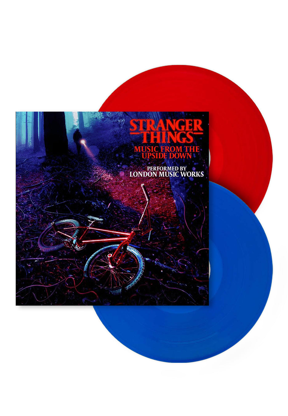 Stranger Things - Music From The Upside Down (London Music Works) Red & Blue - Colored 2 Vinyl