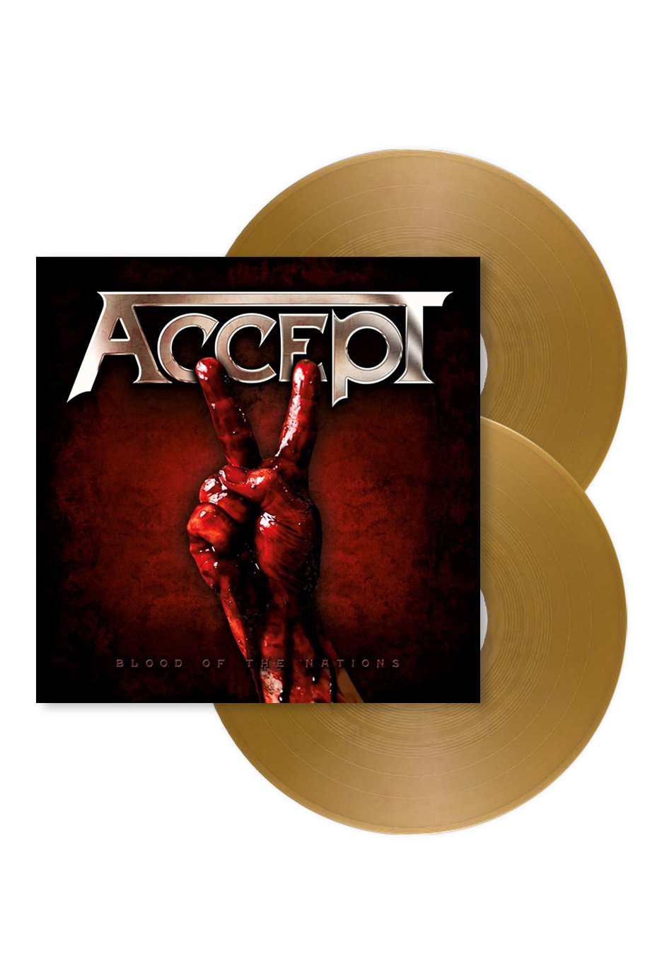 Accept - Blood Of The Nations Ltd. Gold - Colored 2 Vinyl