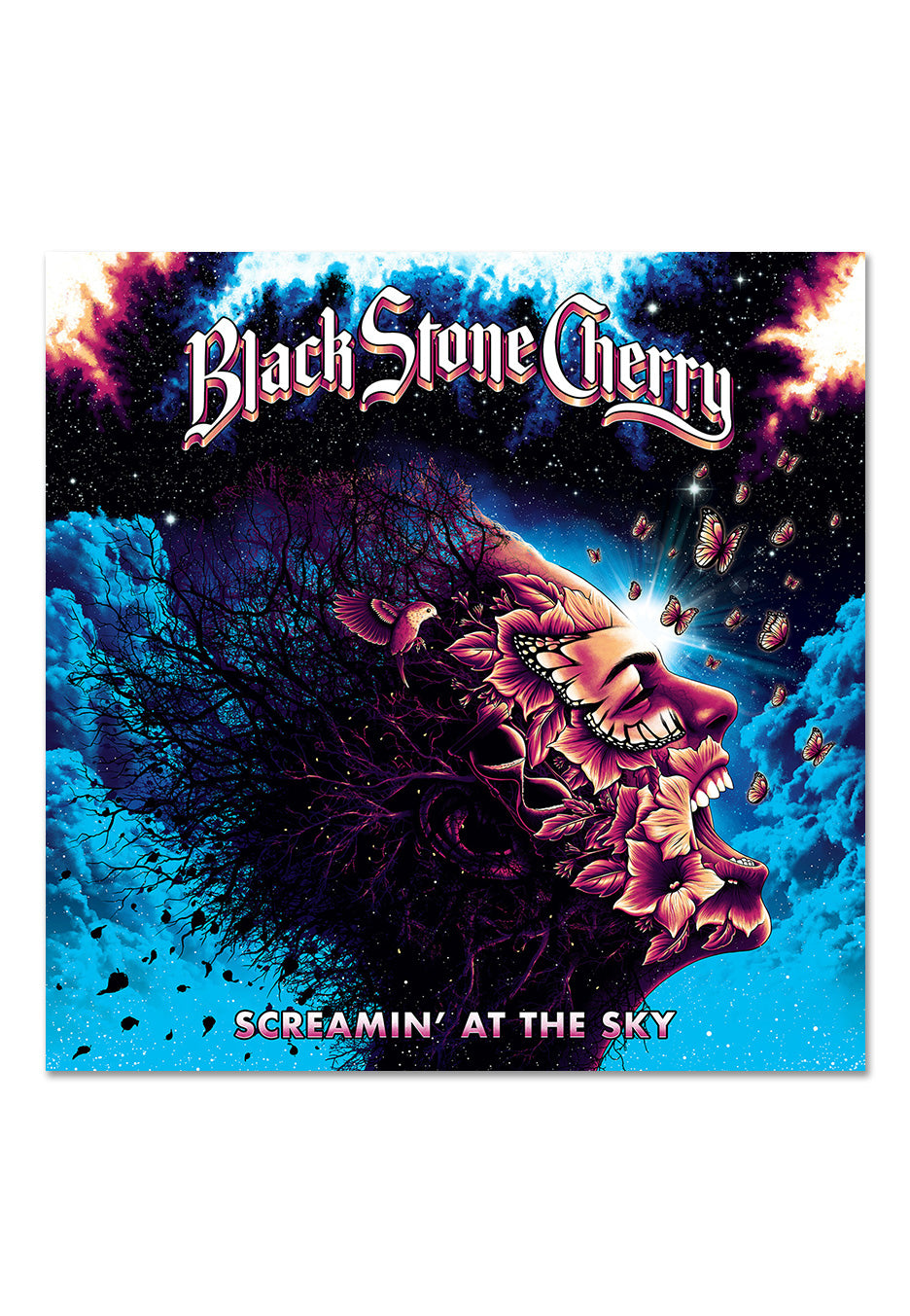 Black Stone Cherry - Screamin' At The Sky Ltd. Solid White - Colored Vinyl