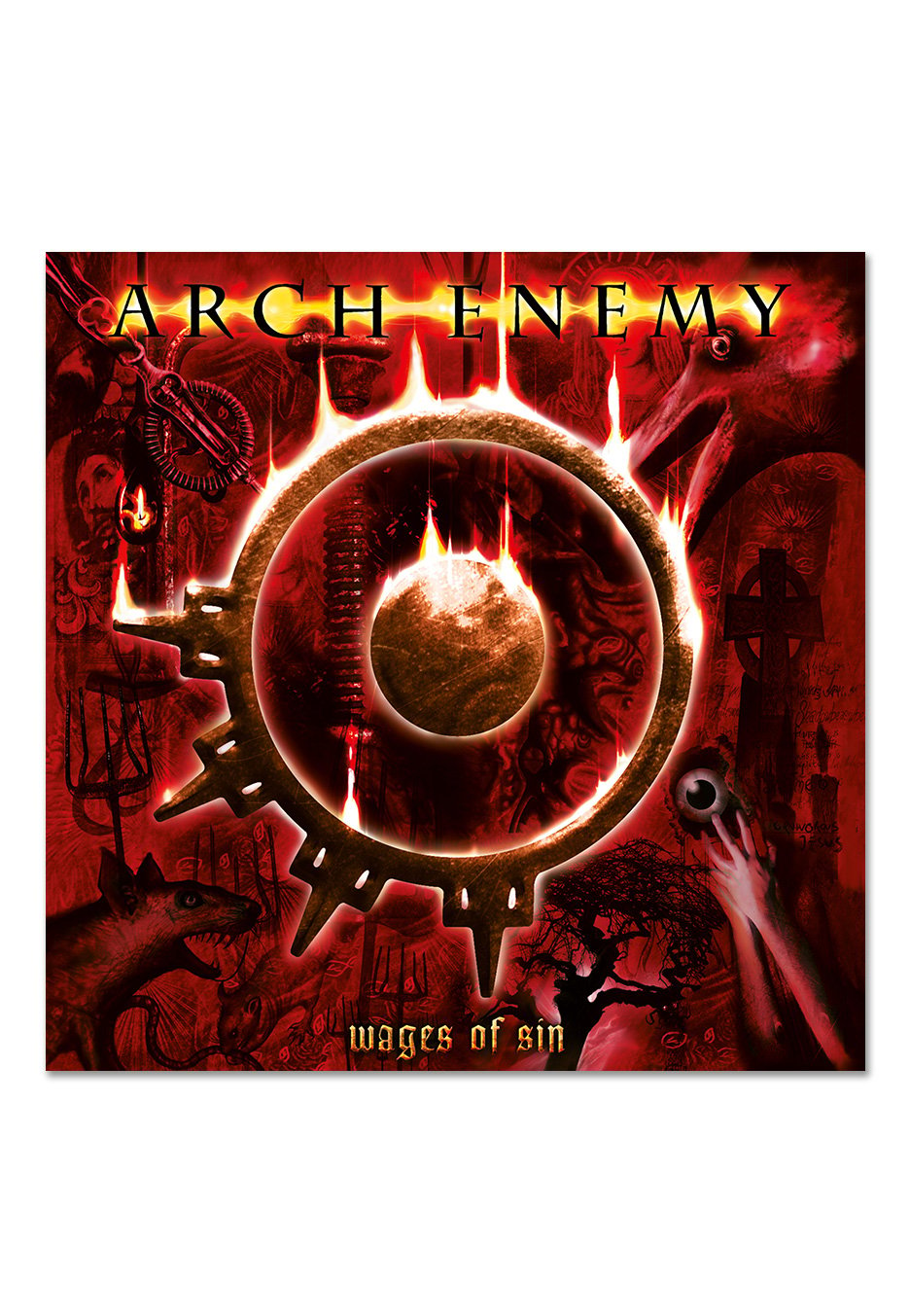 Arch Enemy - Wages Of Sin (ReIssue 2023) Ltd. Transparent Red - Colored Vinyl