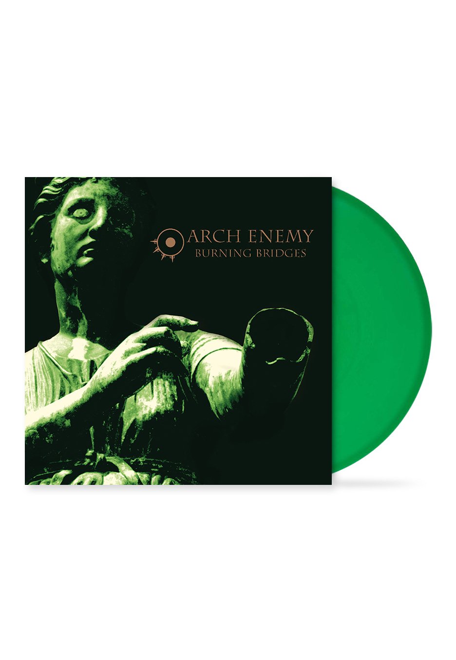 Arch Enemy - Burning Bridges (ReIssue 2023) Ltd. Transparent Green - Colored Vinyl